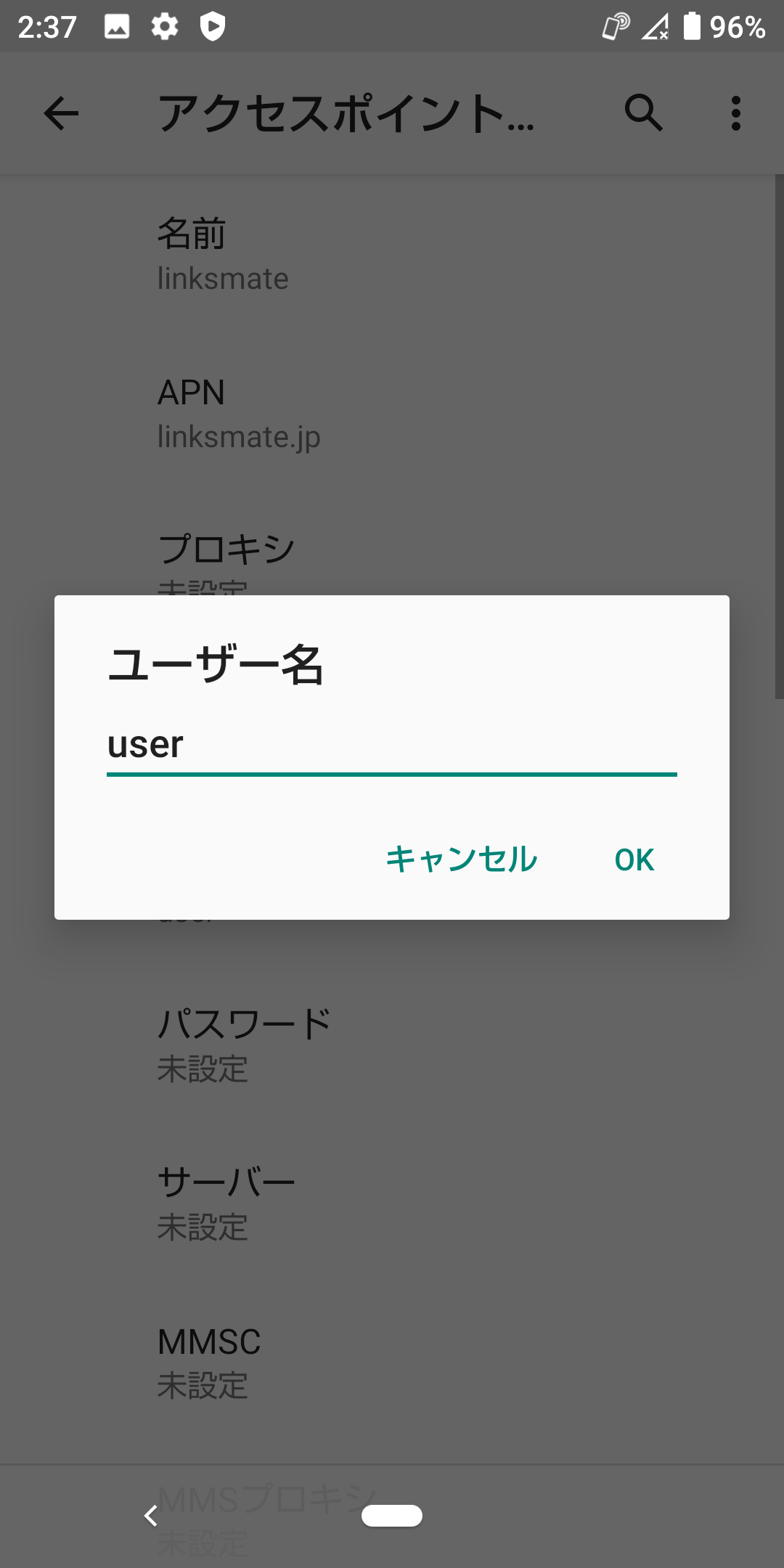STEP13の設定画面