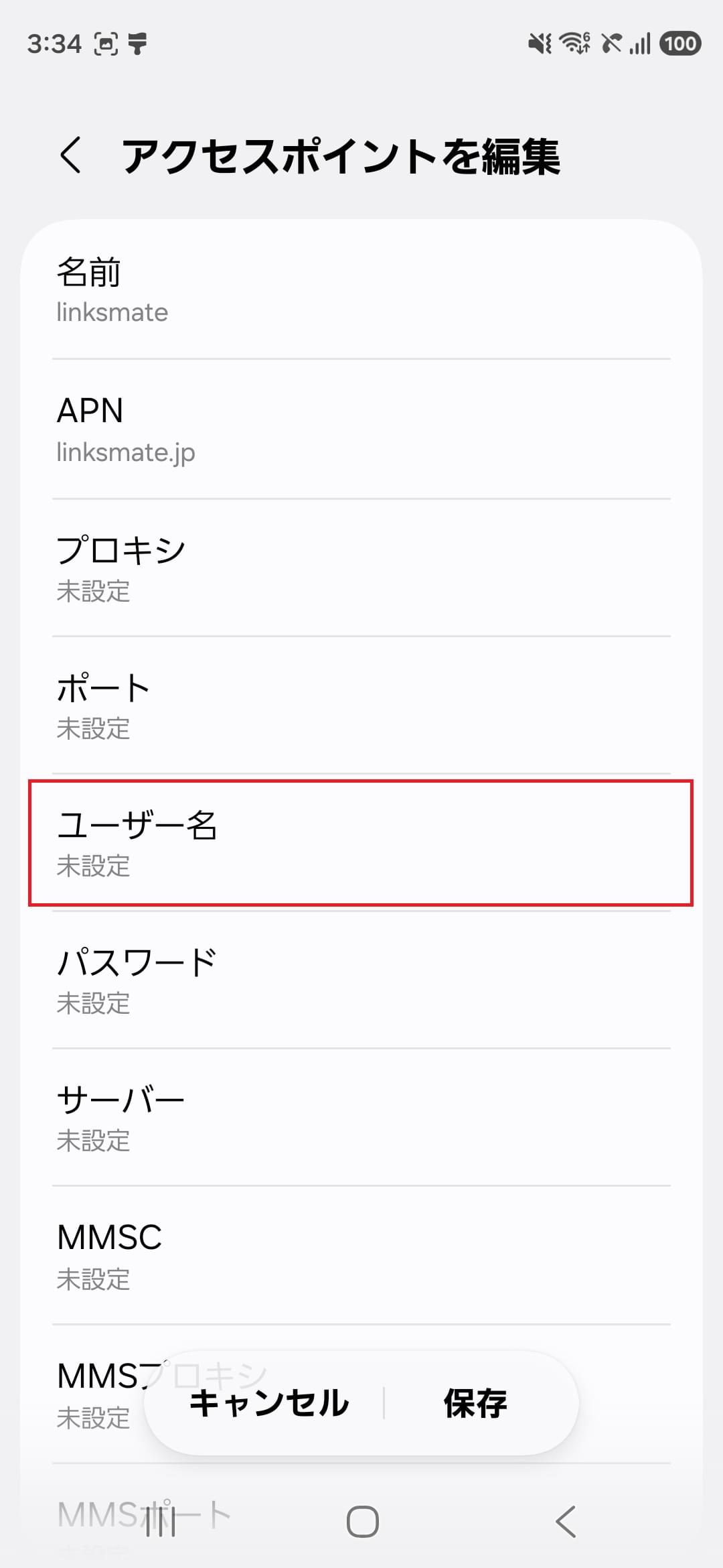 STEP11の設定画面