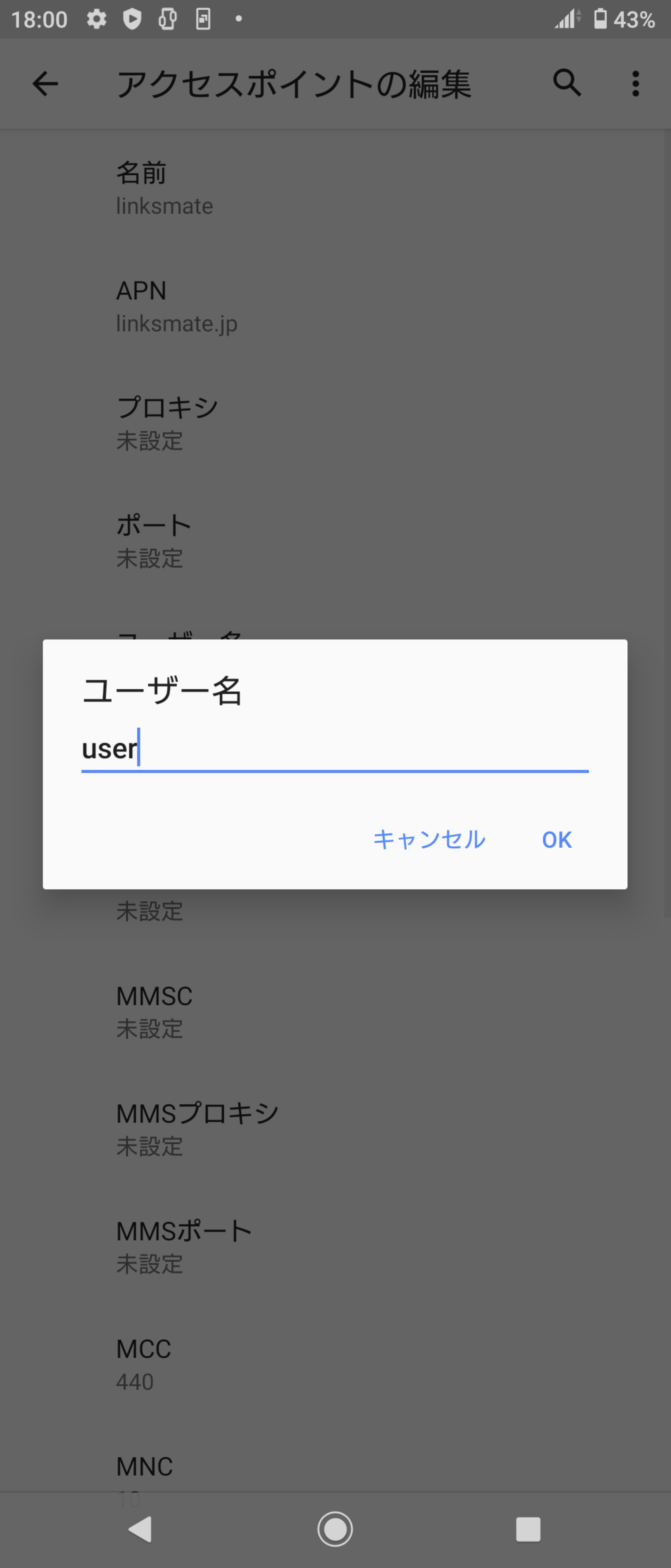 STEP13の設定画面