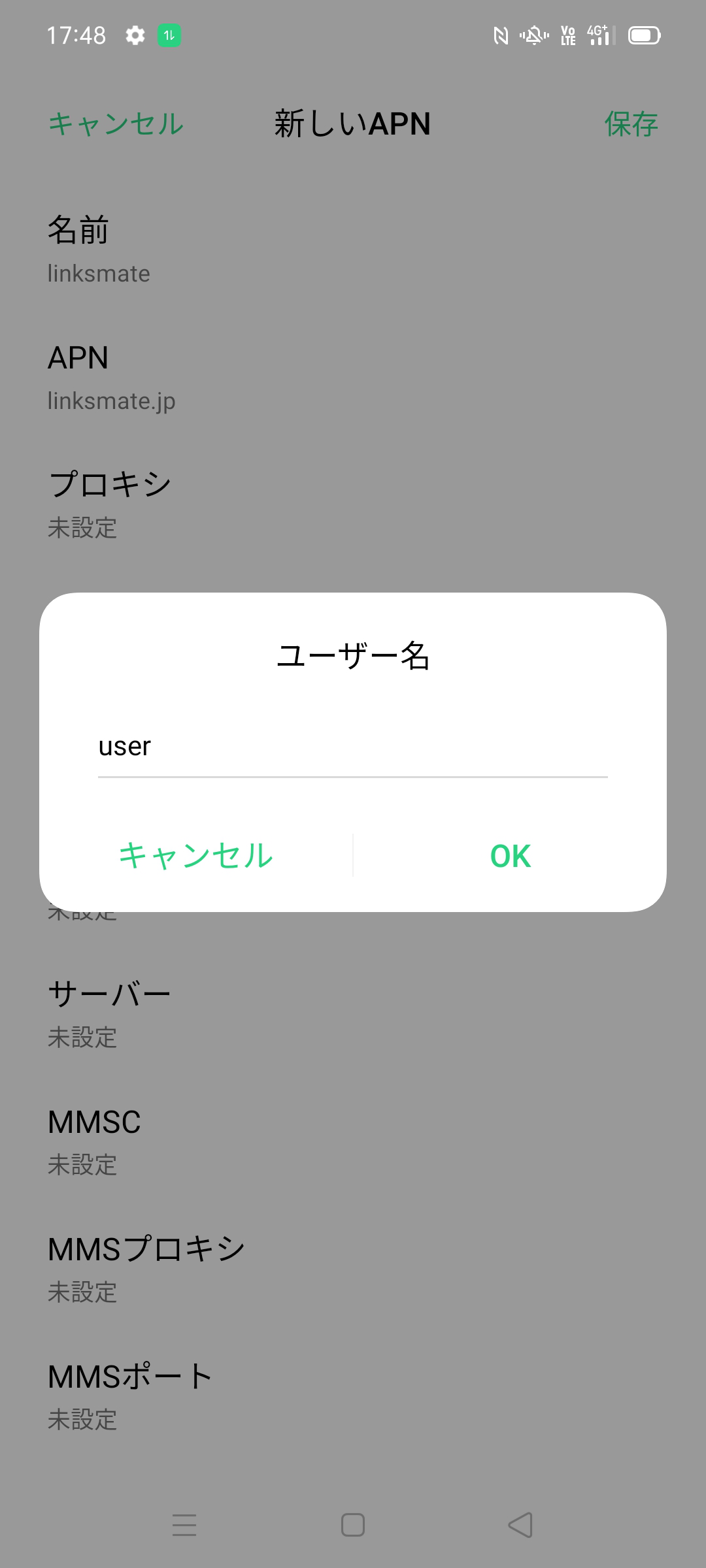 STEP11の設定画面