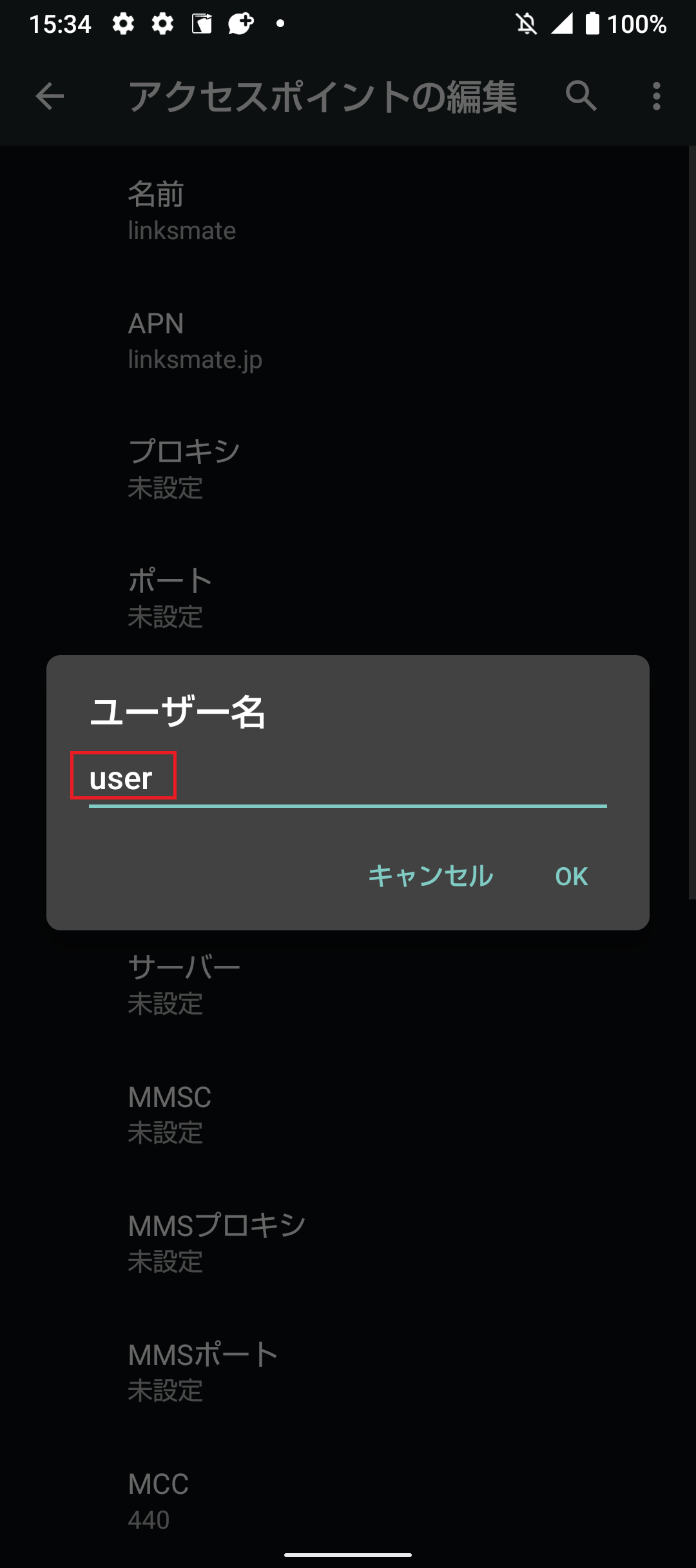 STEP13の設定画面
