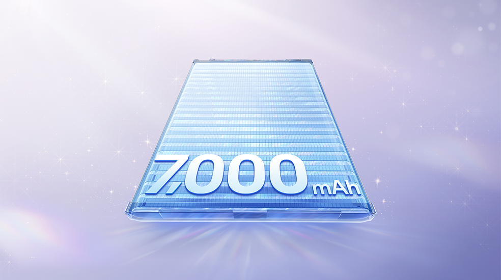 7,000mAh大容量バッテリー＆80W SUPERVOOC&trade;急速充電※1